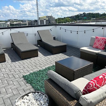 נאשוויל Luxury Townhome Skyline Views Mins To Dt מראה חיצוני תמונה