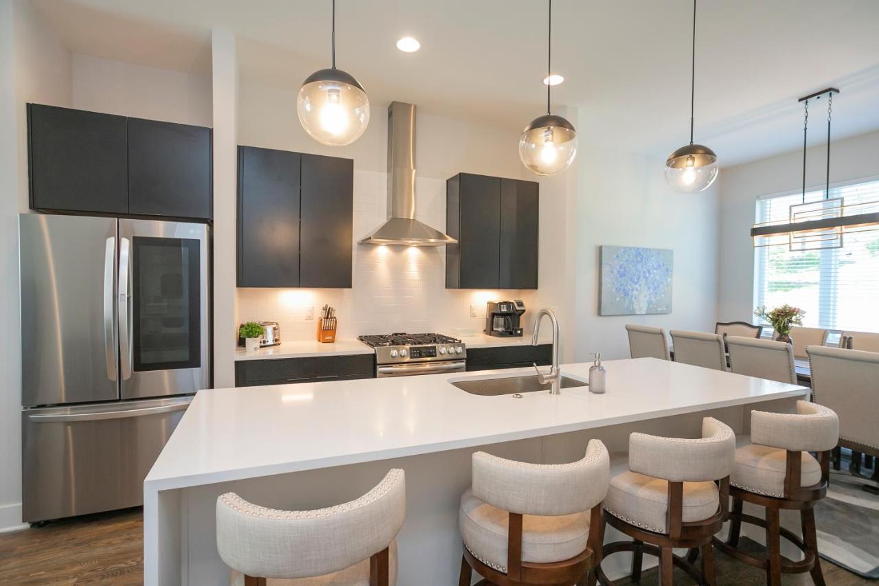נאשוויל Luxury Townhome Skyline Views Mins To Dt מראה חיצוני תמונה