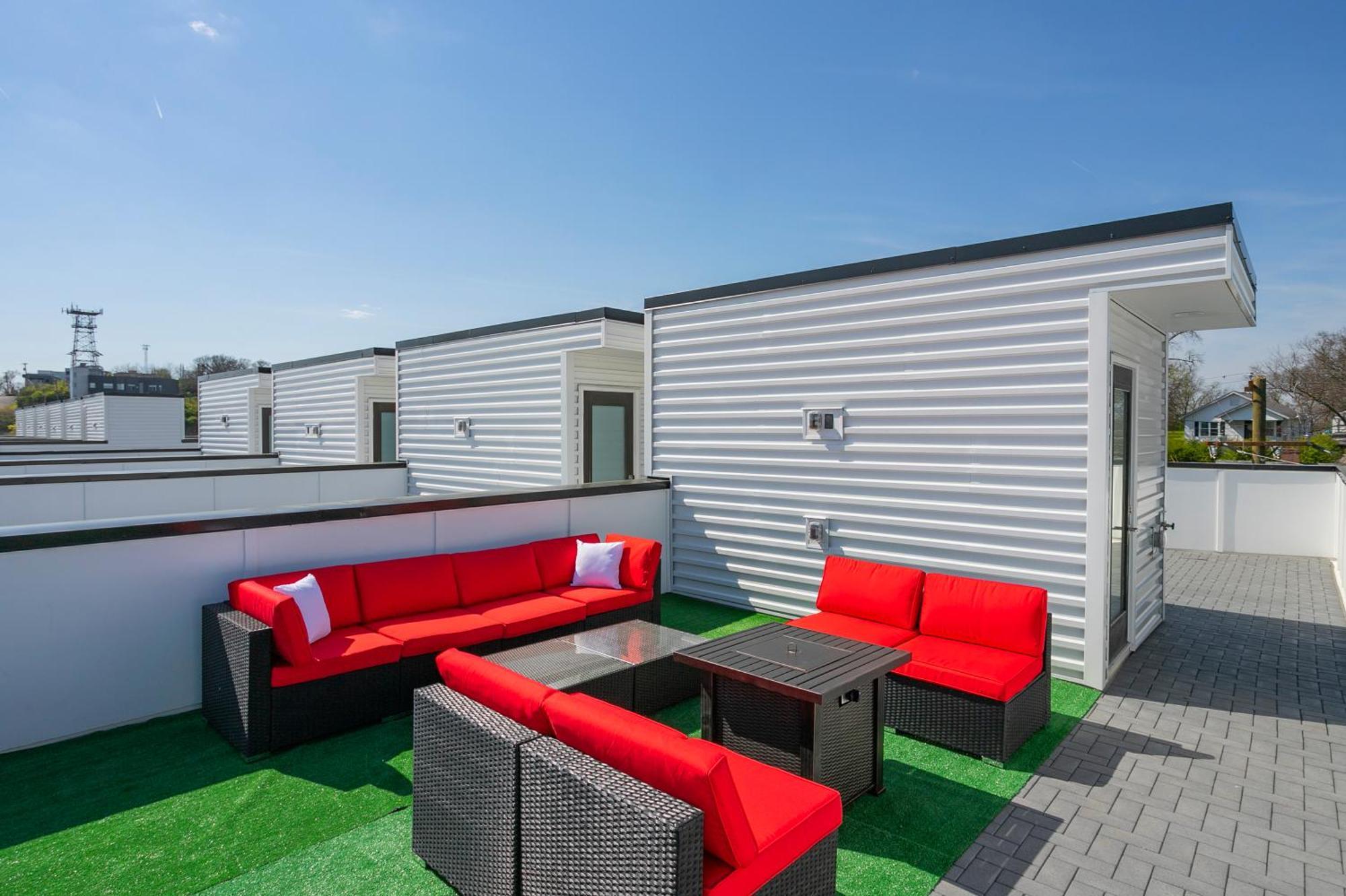 נאשוויל Luxury Townhome Skyline Views Mins To Dt מראה חיצוני תמונה