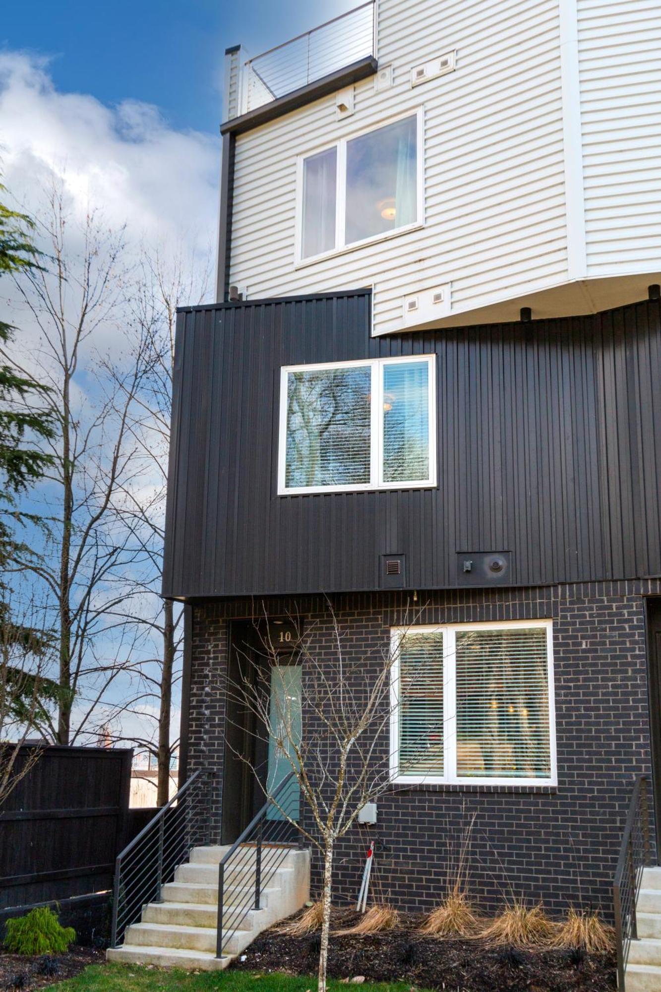 נאשוויל Luxury Townhome Skyline Views Mins To Dt מראה חיצוני תמונה